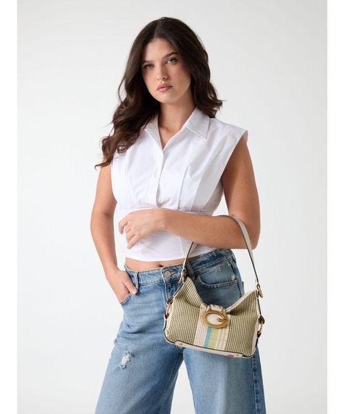 GUESS（ゲス） ショルダーバッグ バッグ CAMDEN Mini Shoulder Bag 