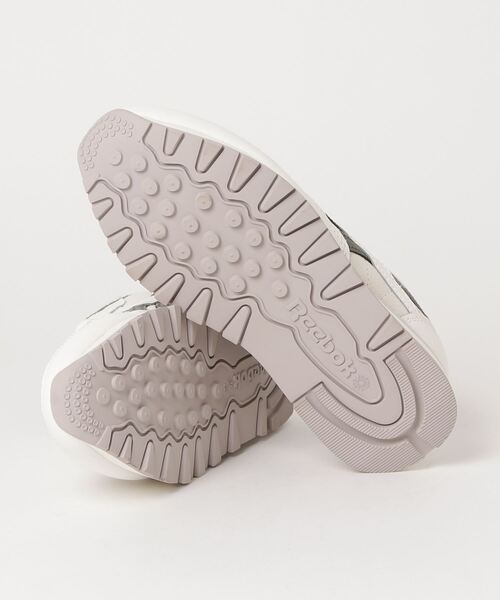 「Reebok」 ローカットスニーカー 24.5cm アイボリー メンズの画像