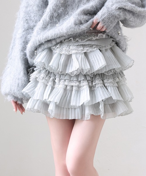 「one after another NICE CLAUP」 ショートパンツ FREE ブラック レディース_画像3