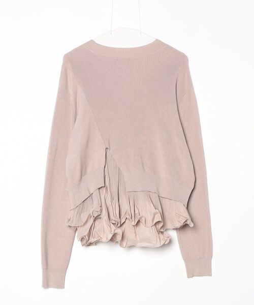 「FRAY I.D」 長袖ニット ONE SIZE ベージュ レディース_画像2