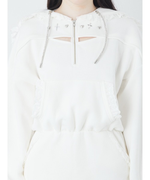 「Ank Rouge」 長袖ワンピース M ブラック レディース_画像8