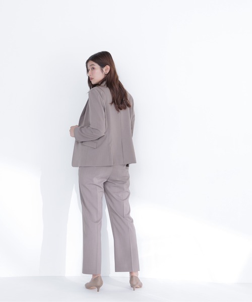 パンツ サマードライタッチセットアップ レディースの画像