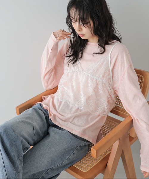 La-gemme（ラジェム） レース ショートビスチェ レディース : ZOZOTOWN