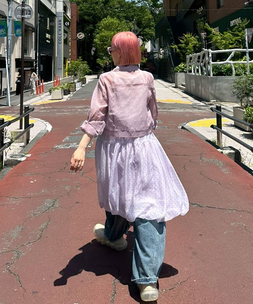 Alley Tokyo スカート ふんわりシアードットバルーンスカート