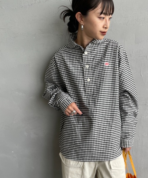 ダントン　danton 38 ブラック Danton（ダントン） 長袖シャツ 38 ブラック レディース : ZOZOTOWN