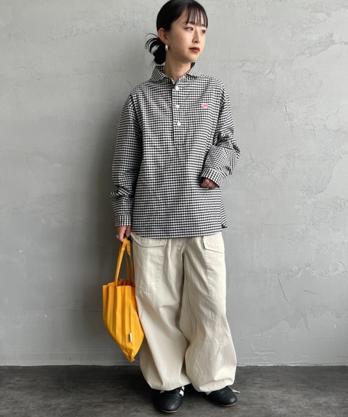 Danton（ダントン） 長袖シャツ 38 ブラック レディース : ZOZOTOWN