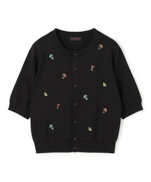 CABaN（キャバン） ニット セーター BOUQUET エンブロイダリーハーフ
