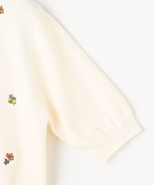 CABaN（キャバン） ニット セーター BOUQUET エンブロイダリーハーフ