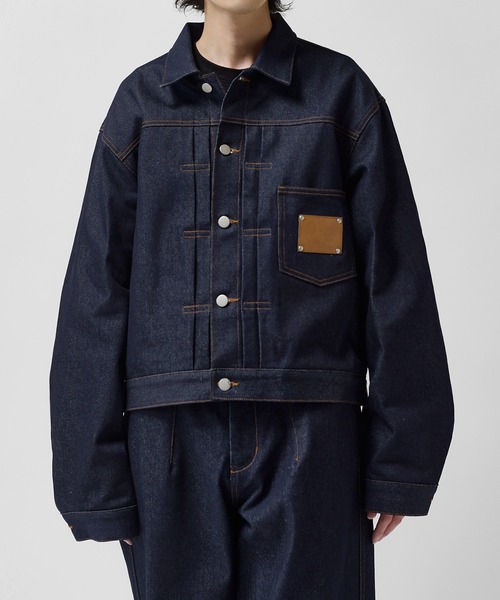 Lui's（ルイス） デニムジャケット gジャン 「Neucon」FRONT PATCH