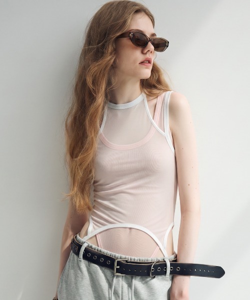 JOSE MOON（ジョゼムーン） tシャツ SHEER BODY SUITS/シアーボディ