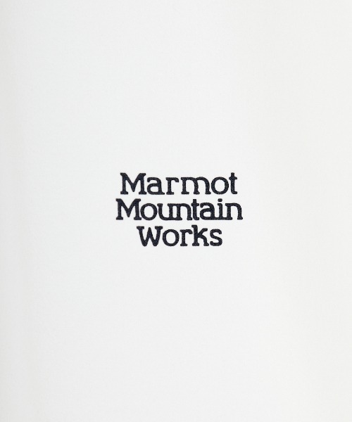 「Marmot」 半袖Tシャツ M ベージュ レディース_画像2