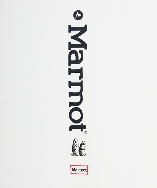 「Marmot」 半袖Tシャツ M ベージュ レディース_画像3