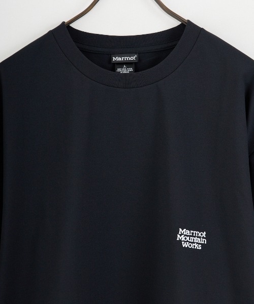 「Marmot」 半袖Tシャツ M ベージュ レディース_画像7