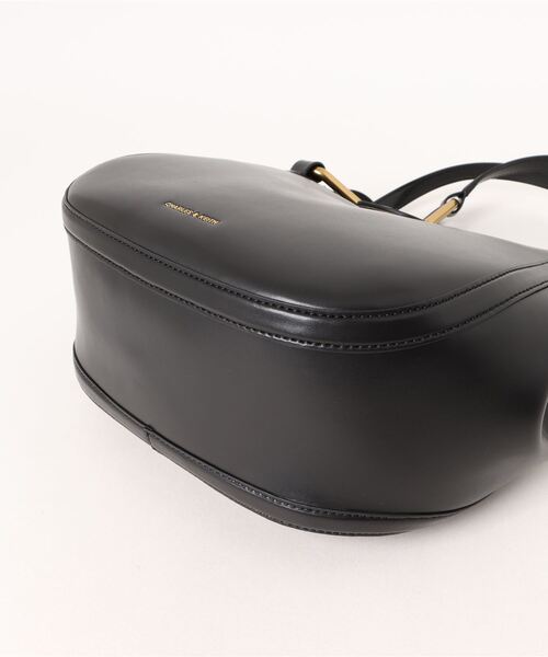 「CHARLES & KEITH」 トートバッグ M ブラック レディース_画像5