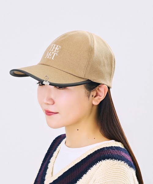 CA4LA（カシラ） キャップ 帽子 メンズ THE MET WOOLEN LIKE LOGO CAP