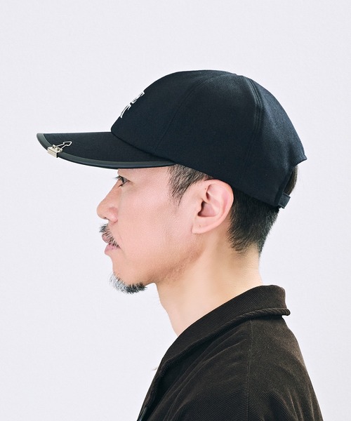 CA4LA（カシラ） キャップ 帽子 メンズ THE MET WOOLEN LIKE LOGO CAP