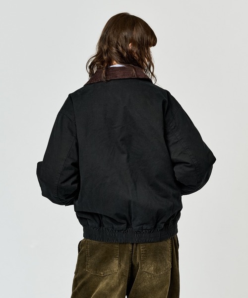 WETTEMPT ブルゾン アウター SULFUR DYED QUILTED TWILL BLOUSON