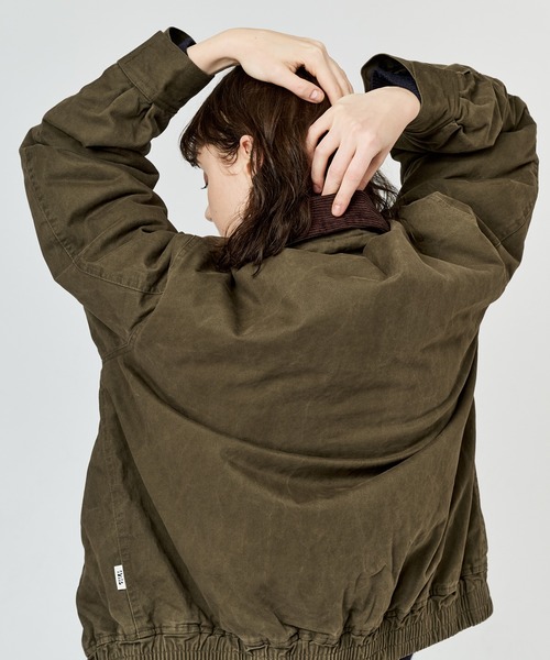 WETTEMPT ブルゾン アウター SULFUR DYED QUILTED TWILL BLOUSON