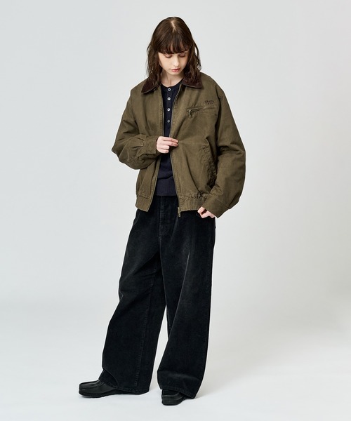 m*s様 【完売新品】WETTEMPTサルファーダイキルティングツイルブルゾン WETTEMPT ブルゾン アウター SULFUR DYED QUILTED TWILL BLOUSON