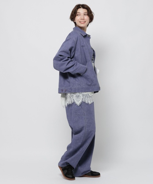 ワイドパンツ ジーンズ デニム デニムパンツ 「SMITH'S AMERICAN(スミス アメリカン)」別注ペインターパンツ レディース | niko and… | 10