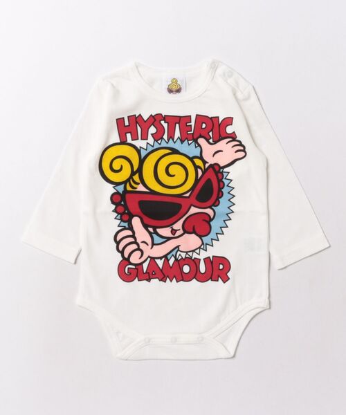 ヒスミニ リトルフォー　ロンパース　テディ　ミニラ HYSTERIC MINI（ヒステリックミニ） ベビー服 ロンパース GREAT FUN