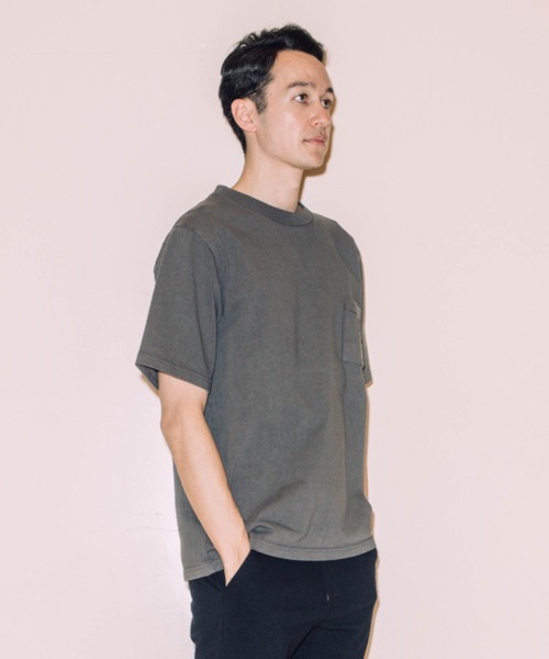 Jackman Dotsume Pocket Tシャツ L グレー Jackman tシャツ Dotsume Pocket T-shirt メンズ レディース