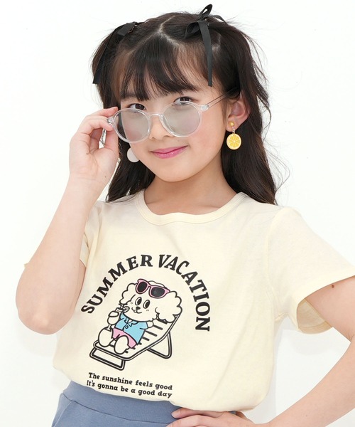 ことり　キッズ服 Tシャツ セット 100cm~ Bee des Bee tシャツ 「コットン100％」半袖プリントTシャツ キッズ