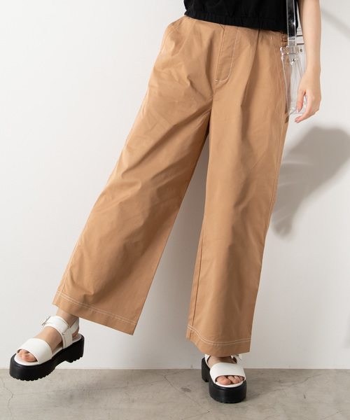 パンツ Wego ステッチタックワイドパンツ Zozotown Paypayモール店 通販 Paypayモール