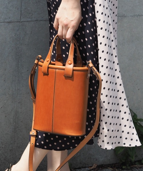 エポイ ショルダーバッグ オレンジ zakka Epoi 2022 S/Sより、Shiki BAG collectionに、 新色「だいだい・ひすい