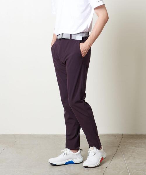 パンツ <UNITED ARROWS GOLF > メンズ ベーシック テーパード パンツ