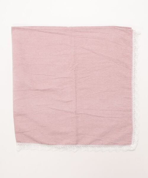 aimoha（アイモハ） ブランケット 裾レースナチュラル ブランケット