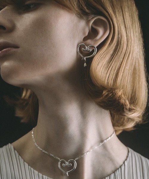 ピアス 「IRIS 47」coeur pierce AN1 レディースの画像