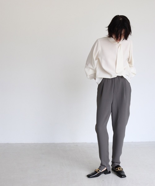 パンツ レディース staple shrink slit pants(イージースリットパンツ)｜zozo｜05