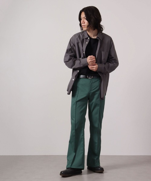 パンツ MARENGO センタープレスフレアパンツ メンズ レディース | FUNALIVE | 11