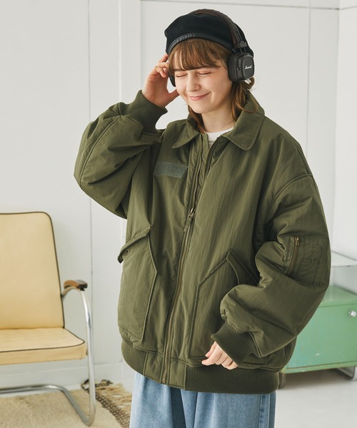 ma1 ma-1 オーバーサイズフライトジャケットMA-1 レディース メンズ