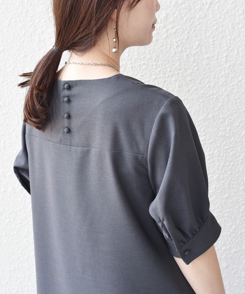 SHIPS.me ワンピース 「ZOZO限定」SHIPS.me: 半袖 ヘム ロング