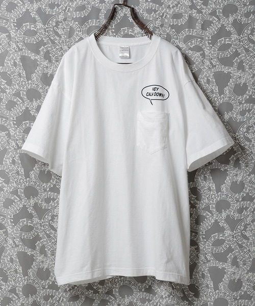 NUMBER (N)INE（ナンバーナイン） tシャツ HEY CALM DOWN! POCKET T
