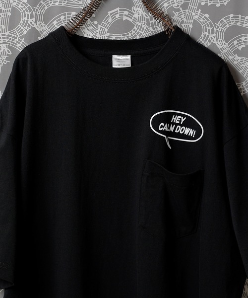NUMBER (N)INE（ナンバーナイン） tシャツ HEY CALM DOWN! POCKET T
