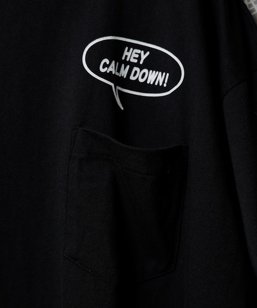 NUMBER (N)INE（ナンバーナイン） tシャツ HEY CALM DOWN! POCKET T