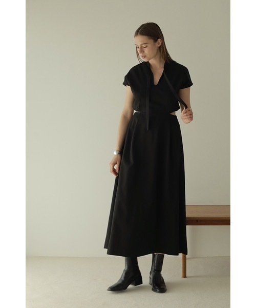 MANOF（マノフ） ワンピース WAIST SLIT ONE PIECE : ZOZOTOWN Yahoo
