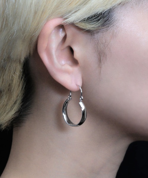 YArKA アレルギー対応 ピアス 「YArKA/ヤーカ」circle hoop earing