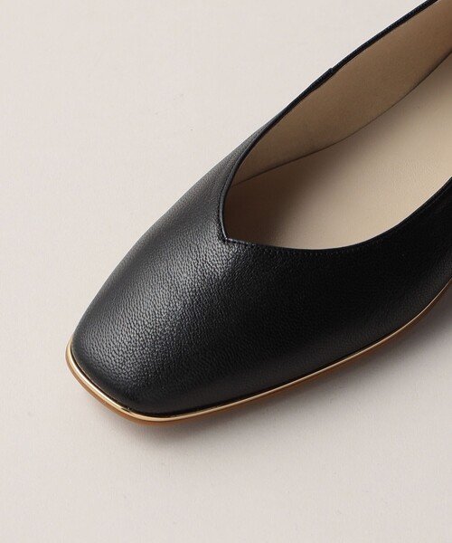 ODETTE E ODILE パンプス ソフトVカット フラット15