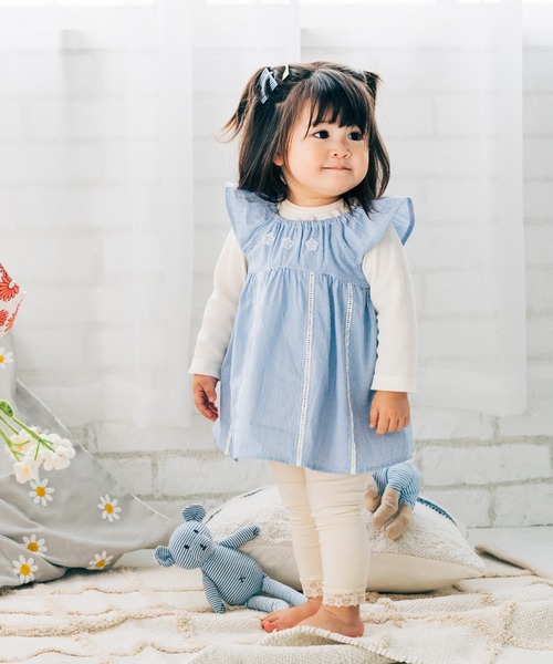 ꜱᴀᴛꜱᴜᴋɪ☆子供服出品中様 どっちも正解】DAISUKI 総柄ロンT（J406915）|BREEZE（ブリーズ