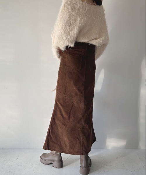 Olu.（オルドット） スカート コーデュロイマーメイドスカート