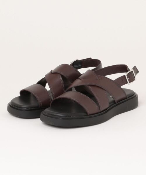 〈美品〉VAGABOND【25】スクエアトゥ フラット ストラップ ミュール 黒 美品〉VAGABOND【25】スクエアトゥ フラット ストラップ