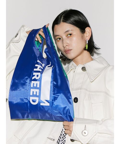 UN3D. エコバッグ BI-COLOR ECO-BAG M / バイカラーエコバッグM
