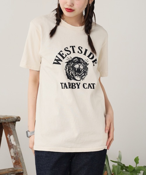tシャツ MIXTA/ミクスタ　CREW NECK TABBY　Tシャツ レディース etre_r2409