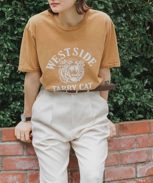 tシャツ MIXTA/ミクスタ  TABBY CAT SS CREWNECK T-SHIRTS Tシャツ レディース メンズ