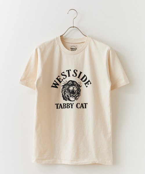 tシャツ MIXTA/ミクスタ  TABBY CAT SS CREWNECK T-SHIRTS Tシャツ レディース メンズ MIXTA tシャツ MIXTA/ミクスタ TABBY CAT SS CREWNECK T-SHIRTS