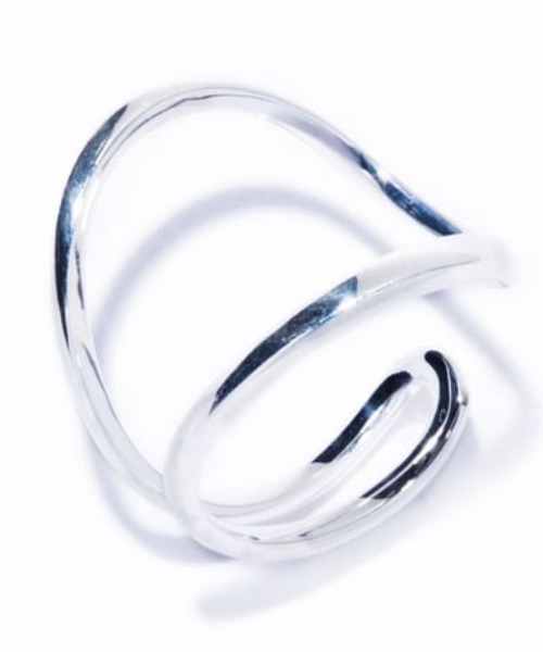 指輪 リング 「IRIS 47」curving ring/カービング リング レディース メンズの画像